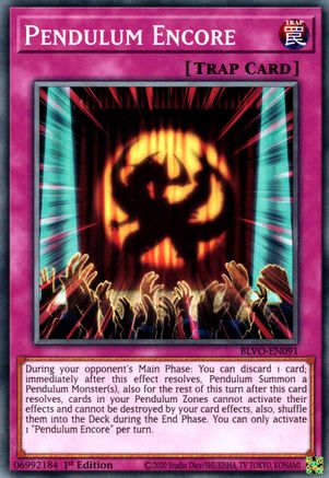 Pendulum Encore (Common) (BLVO-EN091) - Blazing Vortex 1st Edition