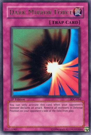 Dark Mirror Force (Ultra Rare) (IOC-054) - Invasion of Chaos Unlimited