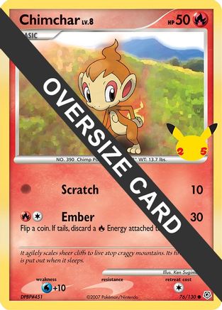 Chimchar (076/130) [First Partner Pack] - Promo