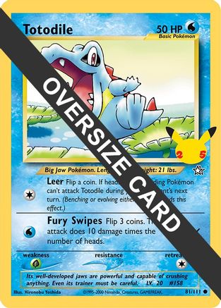 Totodile (81/111) [First Partner Pack] - Promo