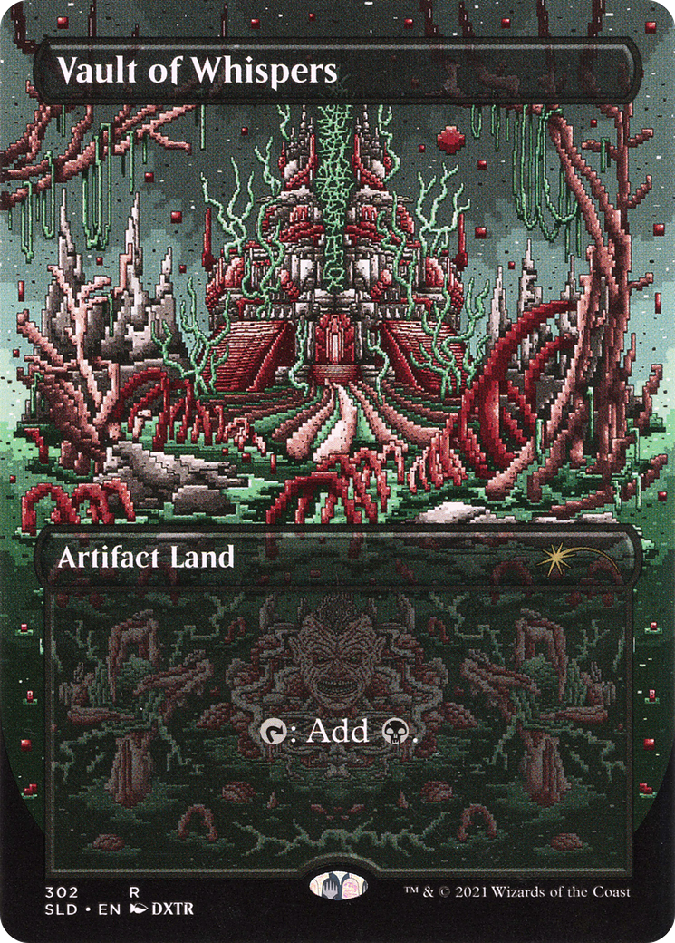 Vault of Whispers (SLD-302) (Borderless) [Secret Lair Drop] Foil