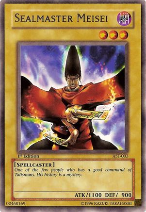 Sealmaster Meisei (Rare) (AST-003) - Ancient Sanctuary 1st Edition
