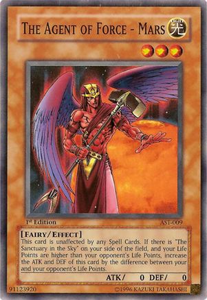 The Agent of Force - Mars (Super Rare) (AST-009) - Ancient Sanctuary 1st Edition