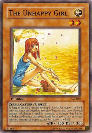 The Unhappy Girl (Common) (AST-010) - Ancient Sanctuary 1st Edition