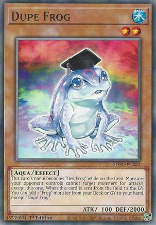 Dupe Frog (Common) (SDFC-EN022) - Structure Deck: Freezing Chains 1st Edition