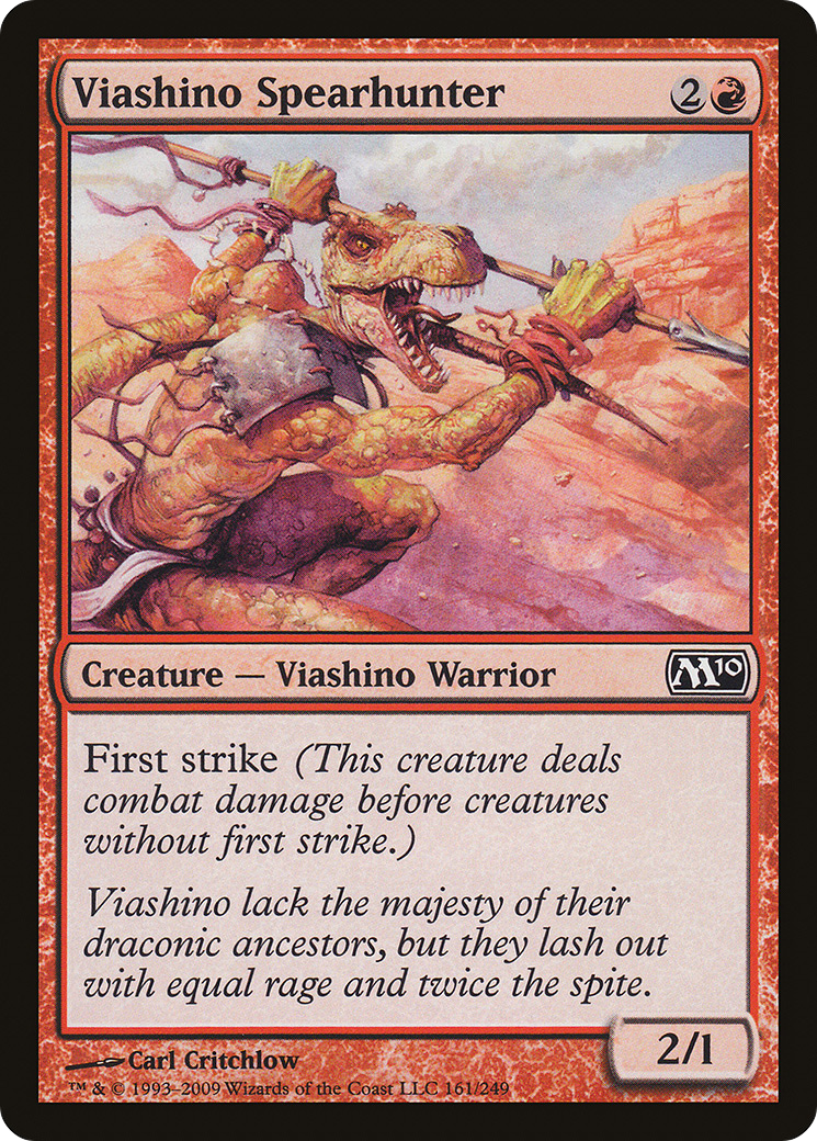 Viashino Spearhunter (M10-161) [Magic 2010]