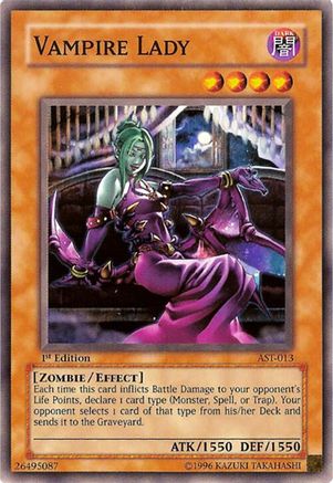 Vampire Lady (Common) (AST-013) - Ancient Sanctuary Unlimited