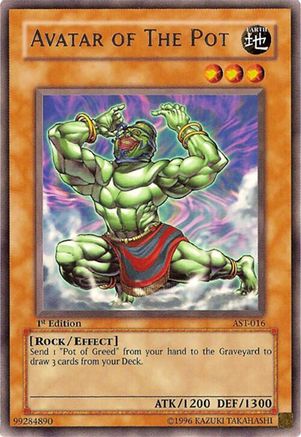 Avatar of the Pot (Rare) (AST-016) - Ancient Sanctuary 1st Edition
