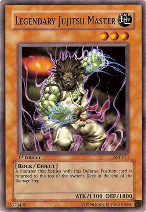 Legendary Jujitsu Master (Common) (AST-017) - Ancient Sanctuary Unlimited