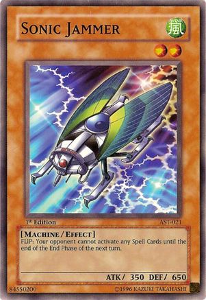 Sonic Jammer (Common) (AST-021) - Ancient Sanctuary 1st Edition