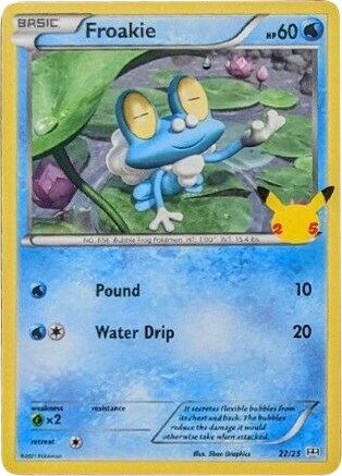 Froakie (022/025) [McDonalds 25th Anniversary Promos] - Promo
