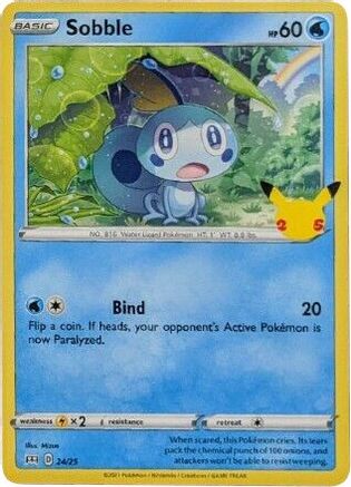 Sobble (024/025) [McDonalds 25th Anniversary Promos] - Promo