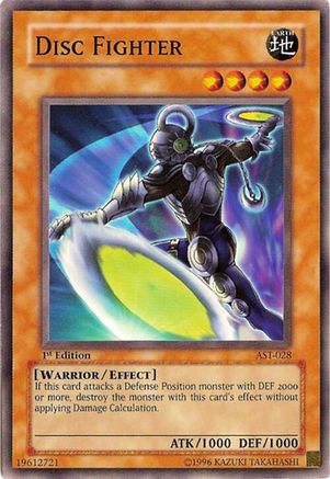 Disc Fighter (Common) (AST-028) - Ancient Sanctuary Unlimited