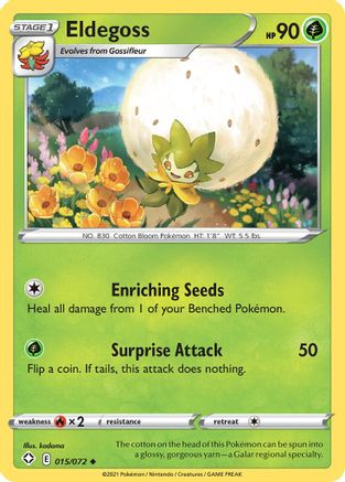 Eldegoss (015/072) [Shining Fates] - Uncommon