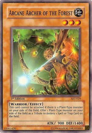 Arcane Archer of the Forest (Common) (AST-029) - Ancient Sanctuary 1st Edition