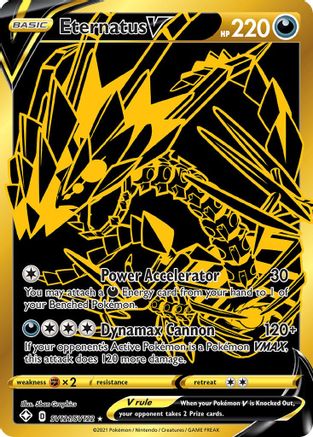 Eternatus V (SV121/SV122) [Shining Fates Shiny Vault] Holofoil - Shiny Holo Rare