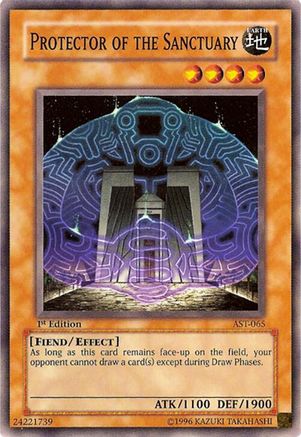 Protector of the Sanctuary (Common) (AST-065) - Ancient Sanctuary 1st Edition