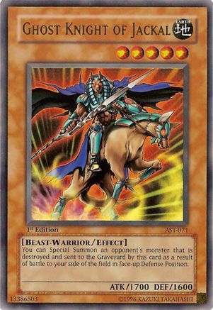 Ghost Knight of Jackal (Ultra Rare) (AST-071) - Ancient Sanctuary Unlimited