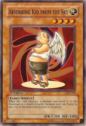 Absorbing Kid from the Sky (Common) (AST-072) - Ancient Sanctuary 1st Edition