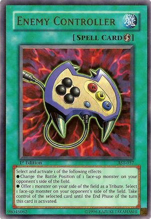 Enemy Controller (Ultra Rare) (AST-037) - Ancient Sanctuary 1st Edition
