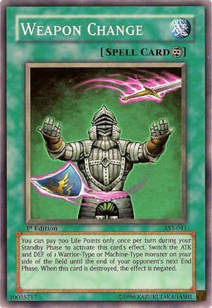 Weapon Change (Common) (AST-041) - Ancient Sanctuary Unlimited