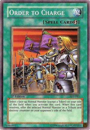 Order to Charge (Common) (AST-085) - Ancient Sanctuary 1st Edition