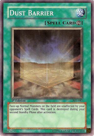 Dust Barrier (Common) (AST-087) - Ancient Sanctuary Unlimited