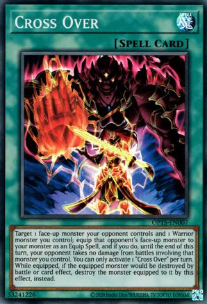 Cross Over (Super Rare) (OP15-EN007) - OTS Tournament Pack 15 Unlimited
