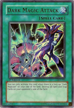 Dark Magic Attack (Ultra Rare) (AST-095) - Ancient Sanctuary Unlimited