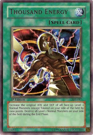 Thousand Energy (Rare) (AST-097) - Ancient Sanctuary Unlimited