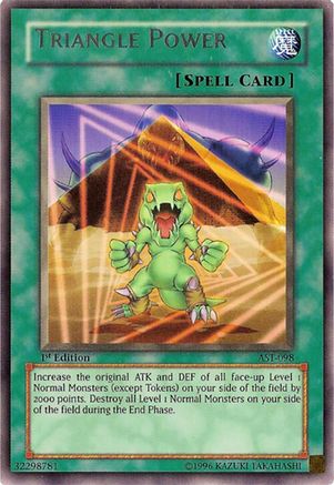 Triangle Power (Rare) (AST-098) - Ancient Sanctuary 1st Edition