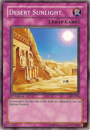 Desert Sunlight (Common) (AST-106) - Ancient Sanctuary 1st Edition