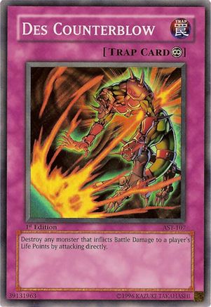 Des Counterblow (Super Rare) (AST-107) - Ancient Sanctuary Unlimited