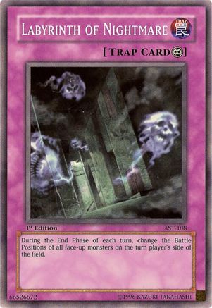 Labyrinth of Nightmare (Common) (AST-108) - Ancient Sanctuary 1st Edition