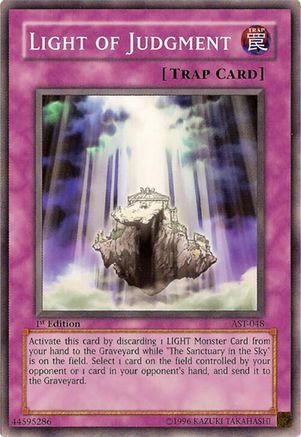 Light of Judgment (Common) (AST-048) - Ancient Sanctuary 1st Edition