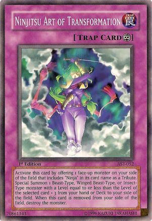 Ninjitsu Art of Transformation (Common) (AST-052) - Ancient Sanctuary Unlimited