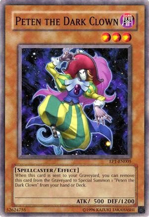 Peten the Dark Clown (Common) (EP1-EN005) - Yu-Gi-Oh! Movie Exclusive Pack Limited