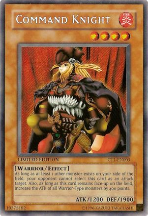 Command Knight (Secret Rare) (CT1-EN003) - 2004 Collectors Tin Limited