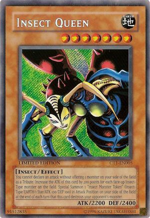 Insect Queen (Secret Rare) (CT1-EN005) - 2004 Collectors Tin Limited