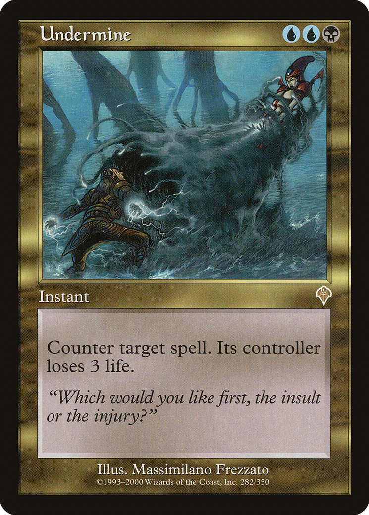 Undermine (INV-282) [Invasion] Foil