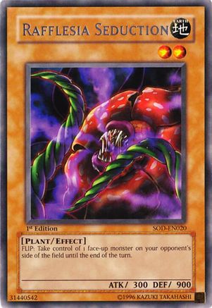 Rafflesia Seduction (Rare) (SOD-EN020) - Soul of the Duelist Unlimited