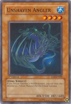 Unshaven Angler (Common) (SOD-EN028) - Soul of the Duelist Unlimited