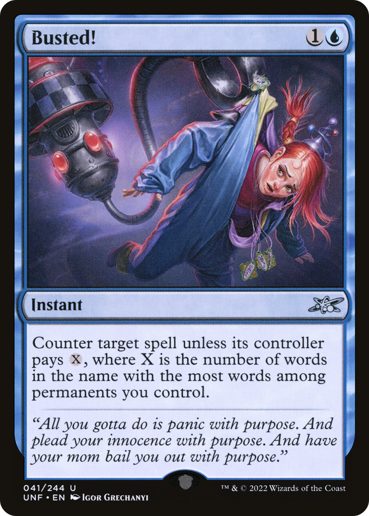 Busted! - Foil [Unfinity]