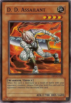 D.D. Assailant (Super Rare) (DBT-EN002) - Destiny Board Traveler Promo Unlimited