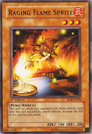 Raging Flame Sprite (Common) (RDS-EN020) - Rise of Destiny Unlimited