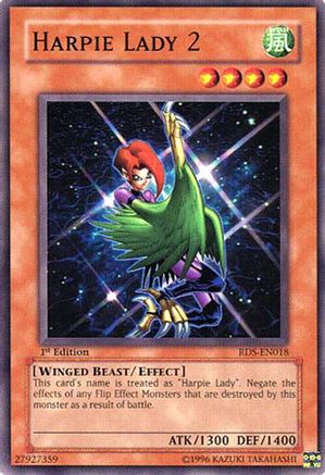 Harpie Lady 2 (Common) (RDS-EN018) - Rise of Destiny 1st Edition