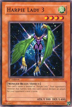 Harpie Lady 3 (Common) (RDS-EN019) - Rise of Destiny 1st Edition