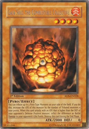 Gaia Soul the Combustible Collective (Rare) (RDS-EN028) - Rise of Destiny Unlimited