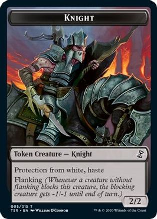Knight Token (TSR-005) [Time Spiral: Remastered]