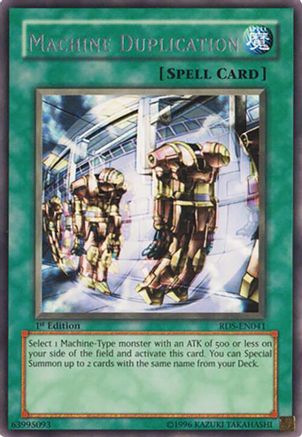Machine Duplication (Rare) (RDS-EN041) - Rise of Destiny Unlimited